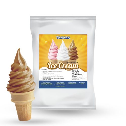 ice cream tanara powder drink cokelat coklat es krim es grim Bubuk Es Krim Rasa Cokelat