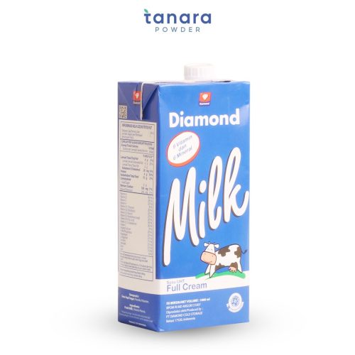 susu diamond cair full cream uht 1 liter distributor harga grosir tanara powder supplier Susu UHT Diamond 1 Liter