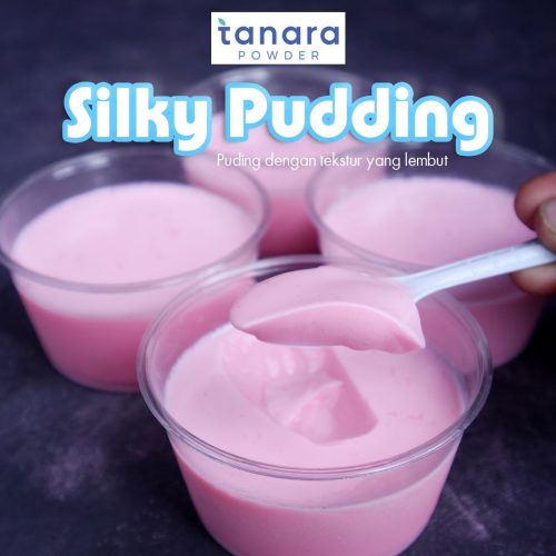 Silky Pudding Strawberry 500gr