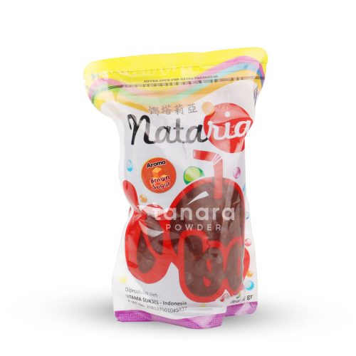 jual popping boba brown sugar standing pouch 500gr Popping Boba Brown Sugar